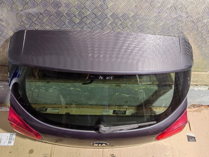 фото №4, Кришка багажника зад комплектна kia ceed 2 ii be 12-