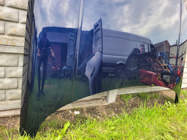 фото №5, Капот крышка двигателя land range rover 5 v 2022 l460 хорошие oem номер m8e2-16854a