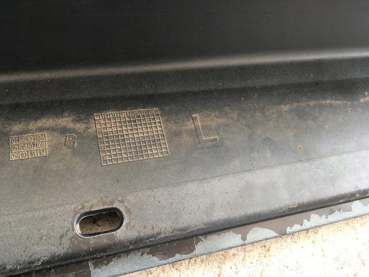 фото №12, Планка пороговая левая bmw e60 lci neptun синий