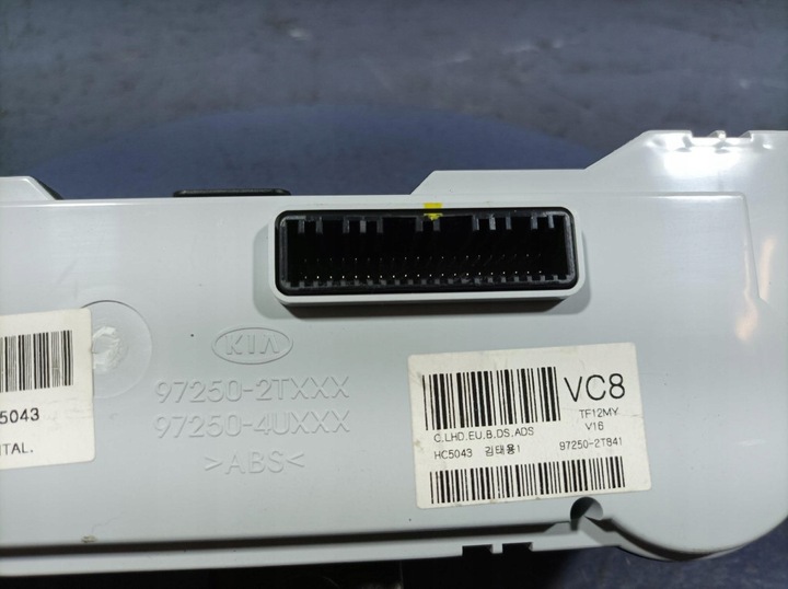 фото №5, Kia optima iii перемикач панель кондиціонера i повітропровід 97250-2txxx