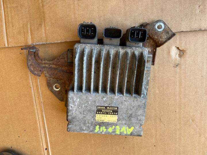 фото №1, Компьютер двигателя toyota avensis t25 2002-2005 2.2 89871-20070