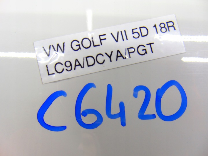 фото №13, Двері ліві зад ліві задні vw golf vii hb 5-двері 5d lc9a білий 12-20r