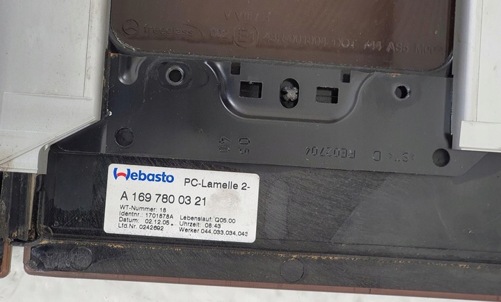 фото №6, Люк панорама mercedes w169 a1697800321