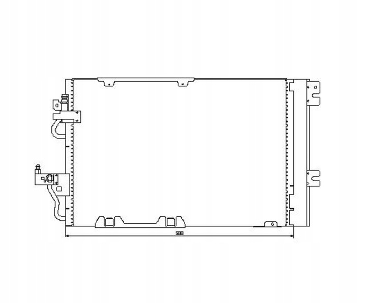 фото №9, Радіаторів кондиціонера do opel astra h 2003-2007 1850056