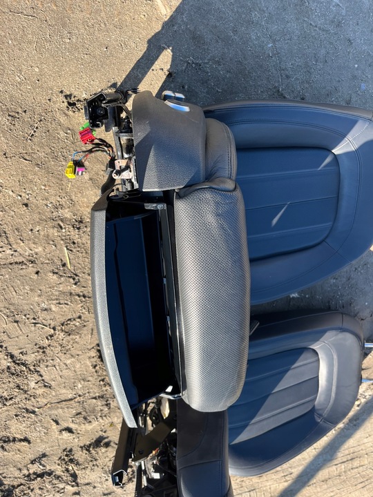 фото №14, Сидіння диван шкіра чорні електричні вентильовані підігрів a7 4g