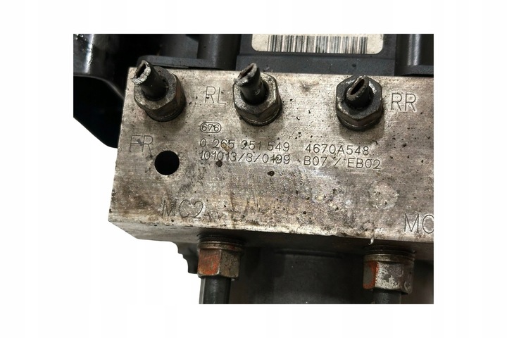 фото №7, Насос abs mitsubishi i-miev левая сторона 4670a548