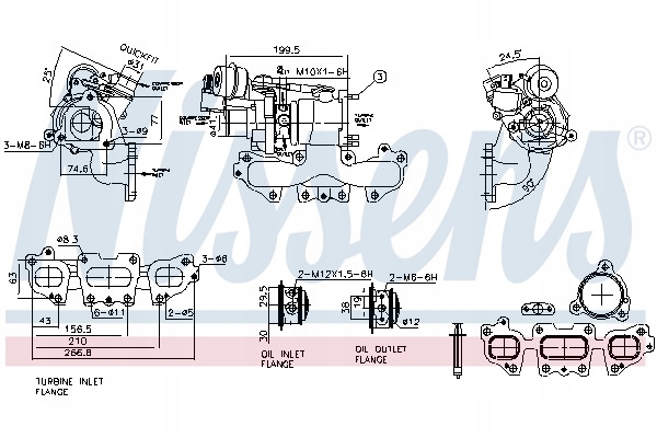 фото №9, Турбонагнітач nissens 93446 pl dystrybucja