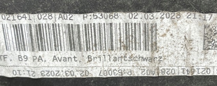 фото №12, # audi a4 b9 8w універсал avant рестайлінг 19 - задній бампер pod pdc 8w9807511s