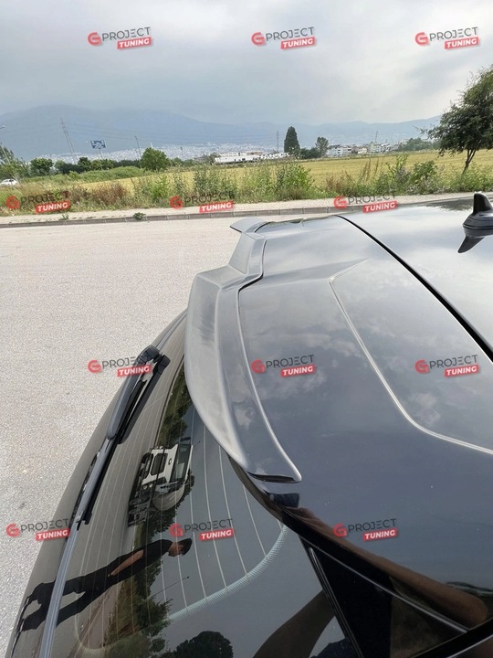 фото №12, Спойлер do audi a3 8v sportback 2015-2019 po рестайлинг чёрный блеск rs3