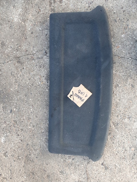 фото №3, Полка задняя багажника skoda fabia i 1 4d chb чёрная