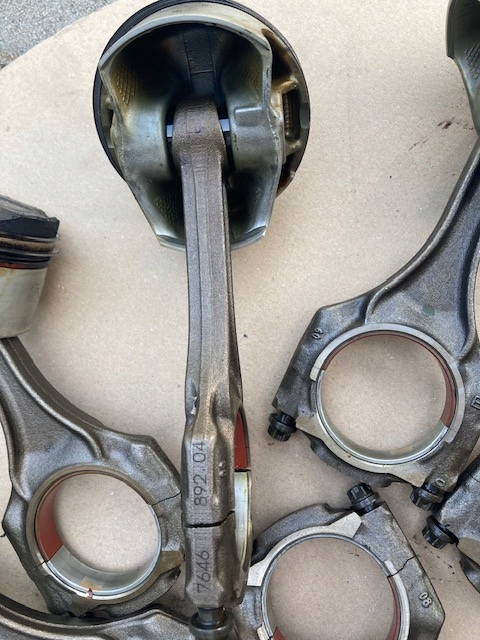 фото №6, Bmw x5 g05 x6 g11 g12 x7 g07 g30 4.4 поршень шатун n63b44c оригінал