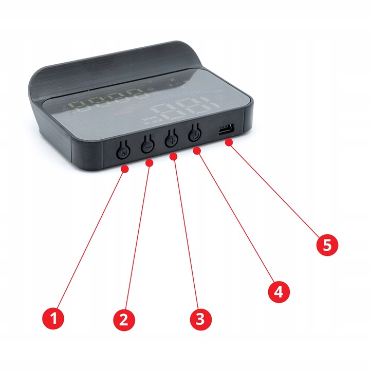 фото №10, Дисплей na стекло hud head up дисплей einparts