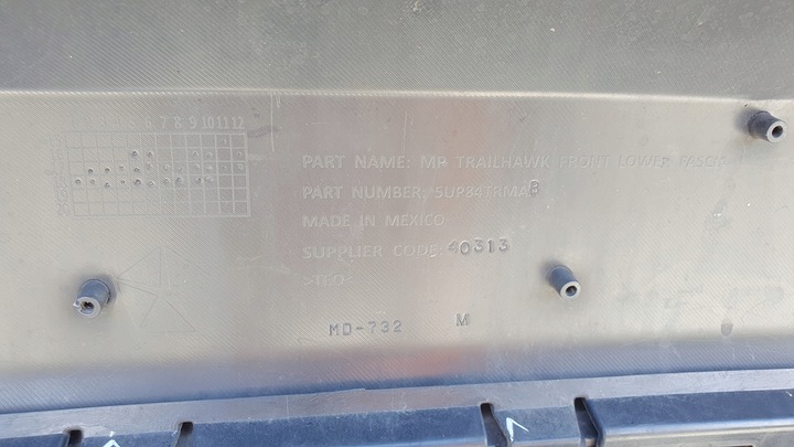 фото №10, Бампер перед jeep compass ii trailhawk 16- org