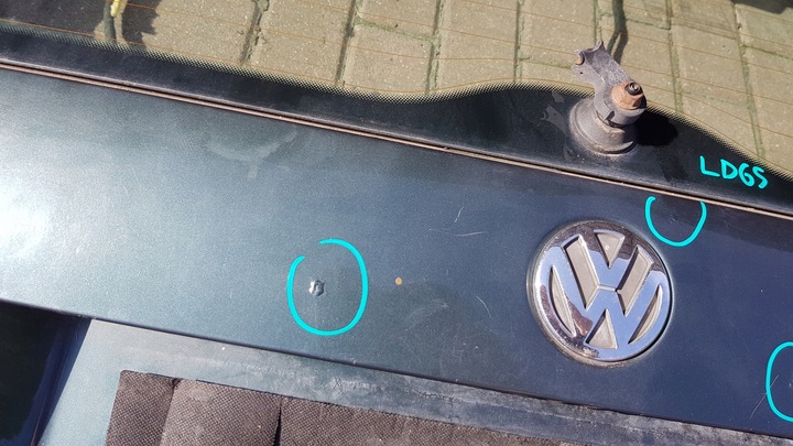фото №8, Крышка задняя зад vw passat b5 универсал рестайлинг ld6s