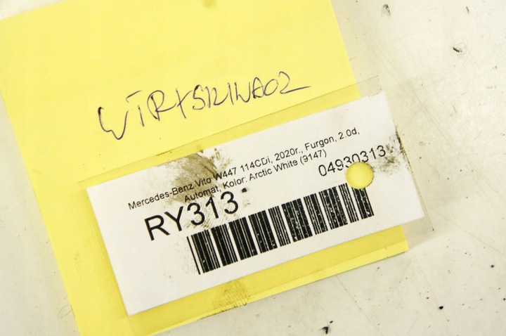 фото №6, Ry313 mercedes vito w447 2.0d форсунка инжектор a6540700087