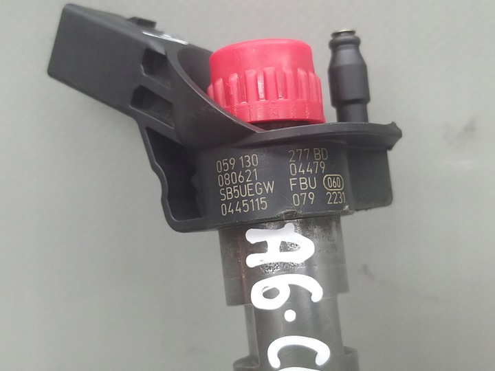 фото №13, Форсунка инжектор топлива audi vw 3.0 tdi asb a6 c6 d3 b7 059130277bd