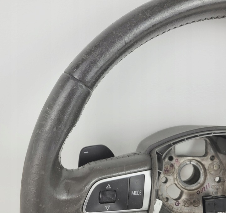 фото №14, Audi a8 d3 q7 a6 c6 рестайлінг кермо пелюстки сірий