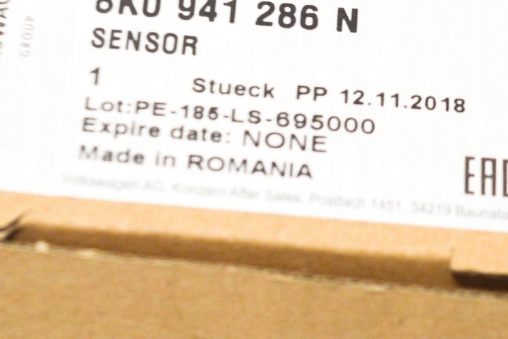 фото №7, Audi a5 s5 8t кабриолет датчик уровня правые перед 8k0941286n оригинальный