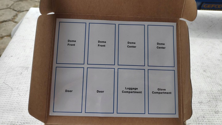 фото №2, Освещение интерьера led набор mazda 6 410078829a