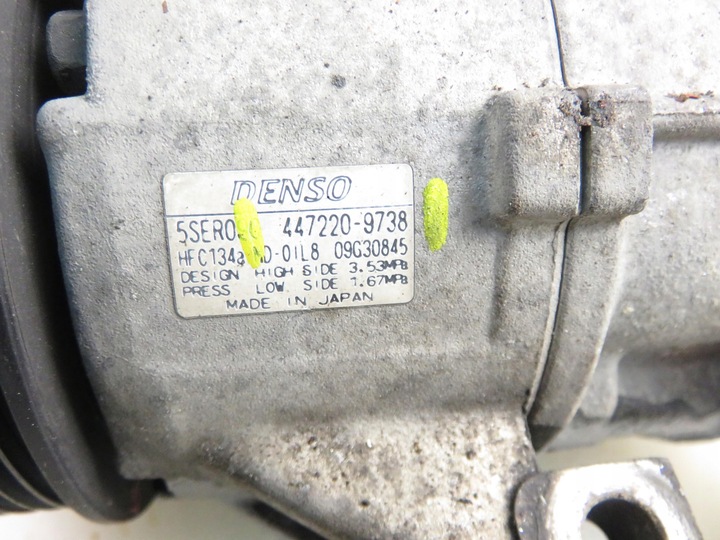 фото №5, Компресор кондиціонера toyota yaris ii 1.0 vvt-i 4472209738