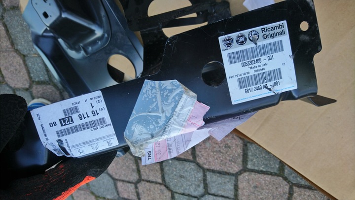 фото №6, Обшивка підсилювач стійка a праві ліві dodge ram 68172461ab 68172460ab