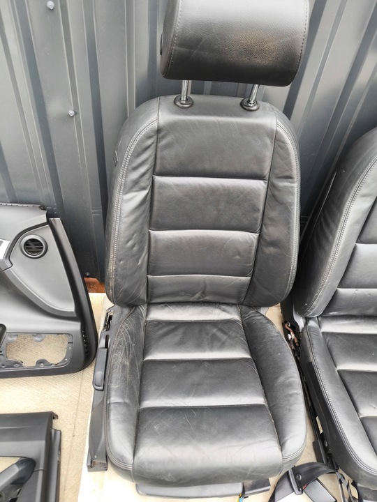 фото №12, Сиденье сиденья комплект audi a6 c6 кожа подогрев отсеки mc donalds