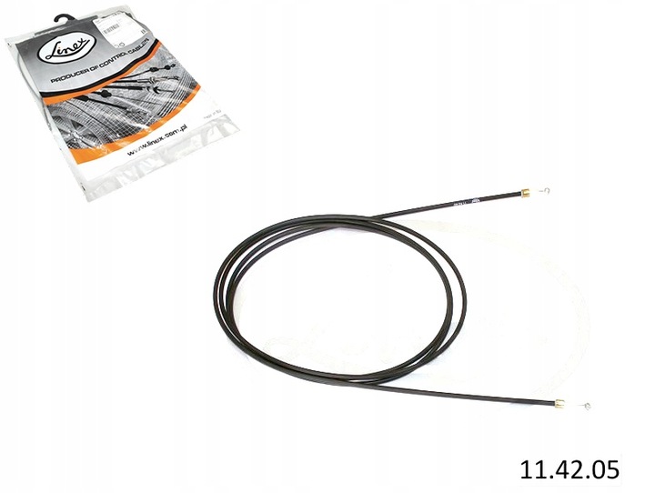 фото №1, Трос крышки багажника dł.2870mm daewoo matiz 09.98- linex