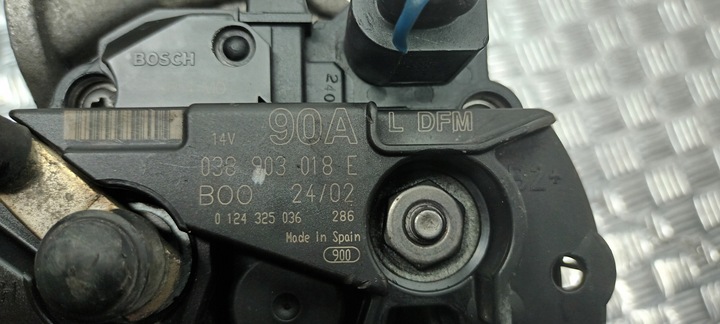 фото №7, Генератор vw seat skoda audi оригинальный номер 038903018e bosch 90a. eu.
