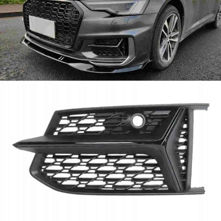 фото №8, Решётка бампера решётка левая перед audi a6 s6 c8 s-line 19- sport 4k0807151a