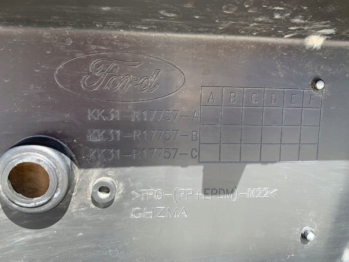 фото №6, Бампер переднее перед ford transit mk8 18- рестайлинг