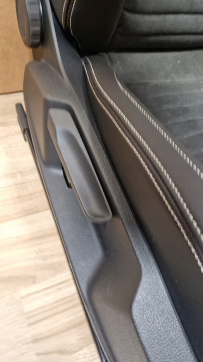 фото №7, Сиденье passat b8 кожа алькантара механическая коробка передач з airbagiem jak новый пассажир