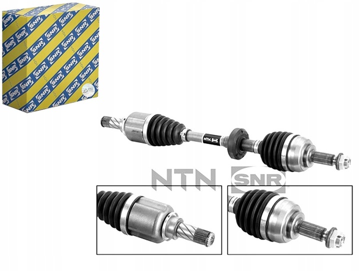 фото №1, Полуось приводная перед renault twingo ii 1.5d 10.10- snr