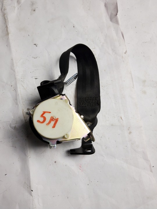 фото №1, Pas безпеки лівий зад задній чорний vw golf v plus оригінальний номер eu