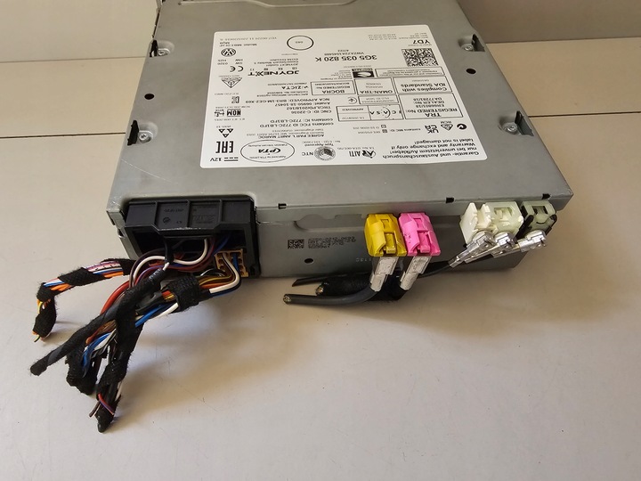 фото №8, Радіо зчитувач навігація дисплей vw volkswagen t-roc 3g5035820k