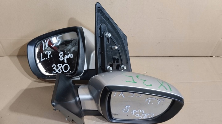 фото №1, Зеркало левая правые перед передние hyundai ix35 8 pin