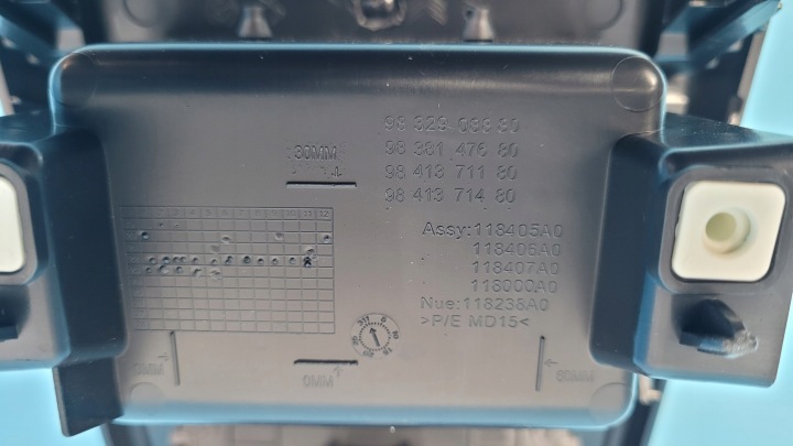 фото №13, Opel astra l vi gse 23r тунель середній ґрати повітропровід usb 9835358380