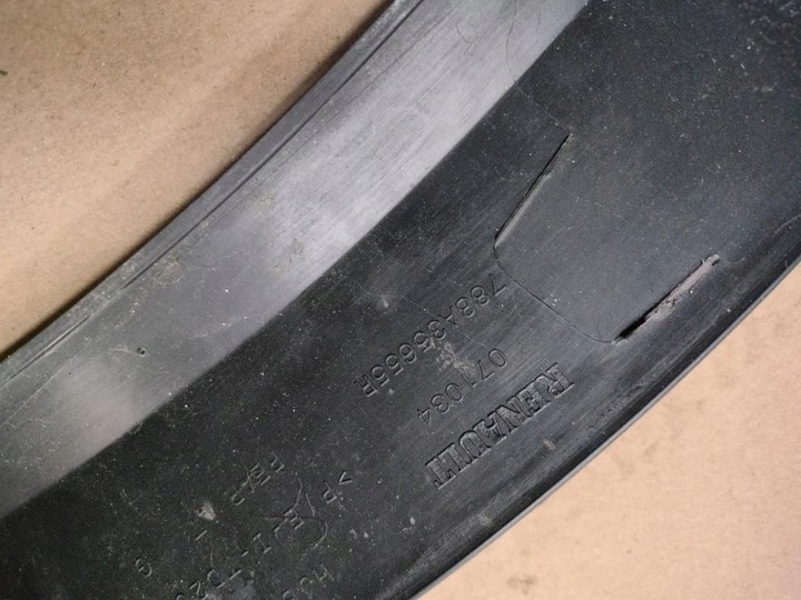 фото №7, Renault captur ii права планка крила зад оригінал