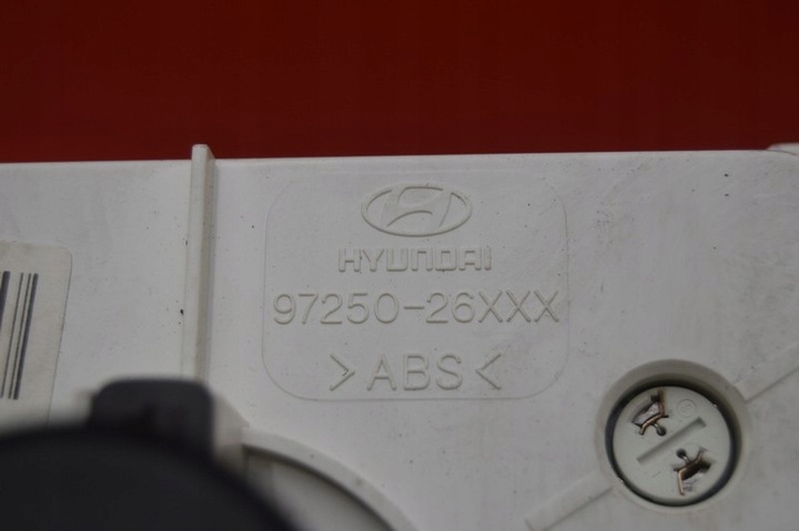 фото №9, Панель керування повітропровід клімат 97250-26xxx hyundai santa fe 1 i 04-13
