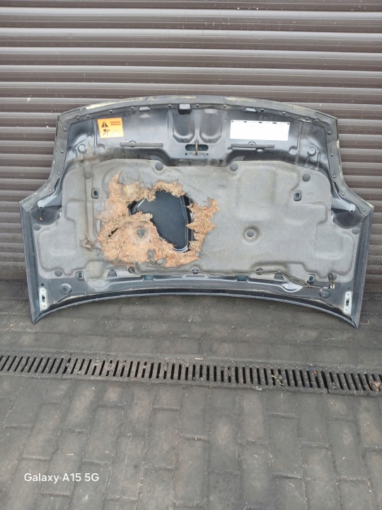фото №8, Капот оригинал honda stream 00-03 цвет nh629m чёрный