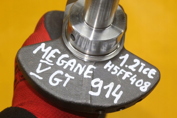 фото №12, Вал коленчатый renault megane v gt nissan qashqai h5ff 408 1.2 tce dag-t 4678r