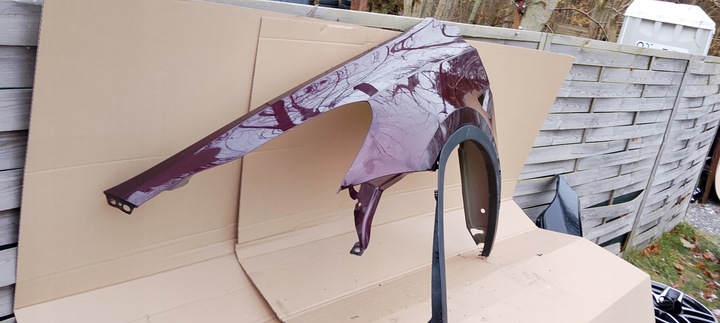 фото №8, Крило перед переднє лівий tesla модель y 20-23rok з планка оригінал