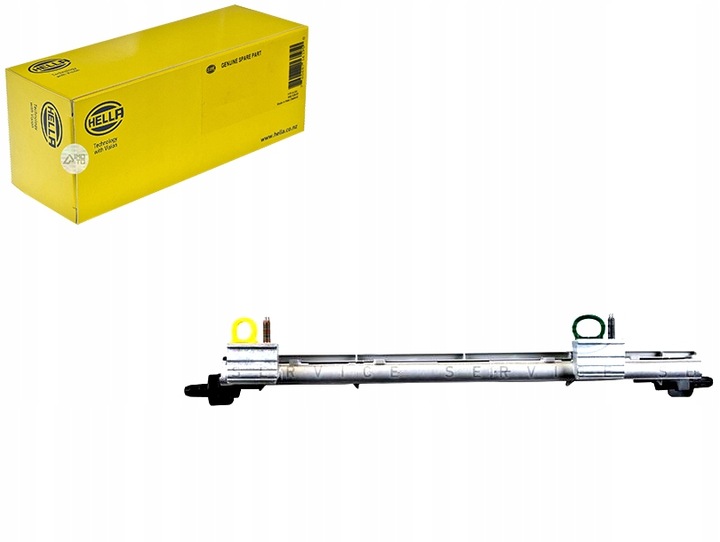 фото №1, Hella конденсатор кондиционера citroen c4 berlingo