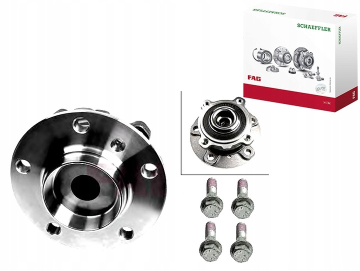 фото №10, Подшипник колёса набор kpl przod/piasta/ bm fag 713667770