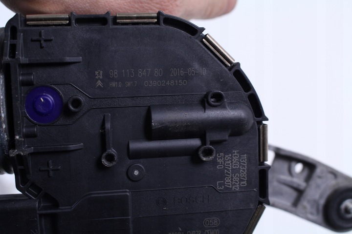 фото №5, Двигунчик двірники лівий citroen c4 grand picasso ii 16r.