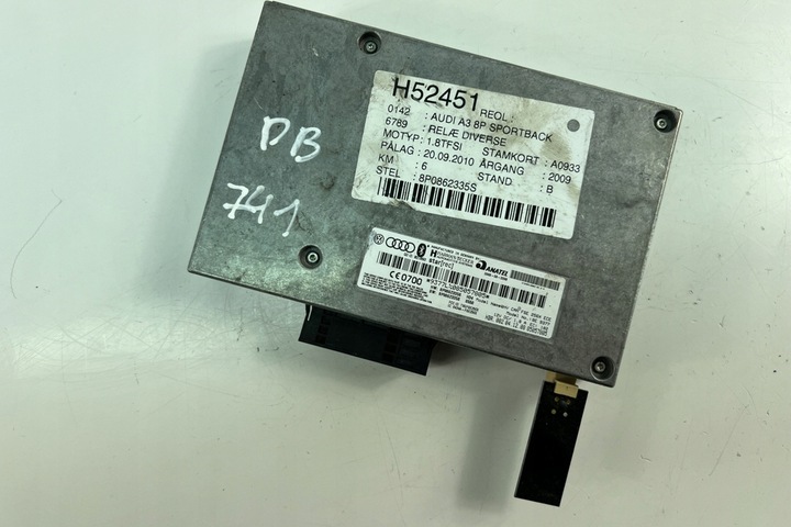 фото №1, Модуль bluetoth audi a3 sportback 8pa 8p0862335s 2009