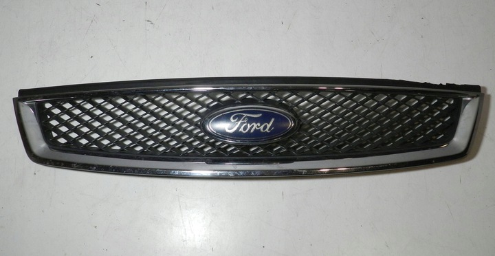 фото №3, Ford focus mk2 04-07 хром решітка решітка радіатора бампера перед 4m5188c436b