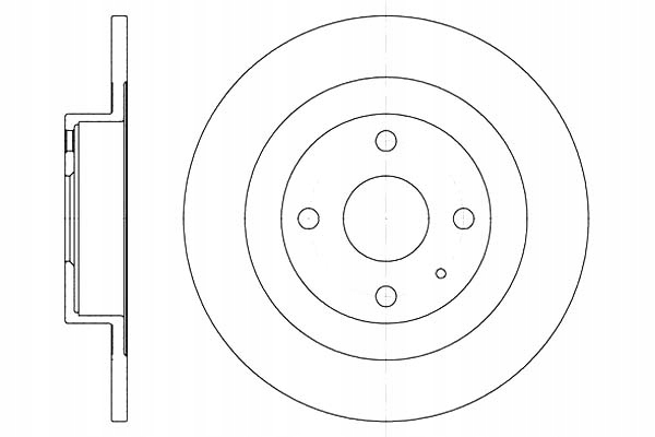 фото №2, Remsa диски тормозные 2szt mazda 323 f vi 1.5 16v