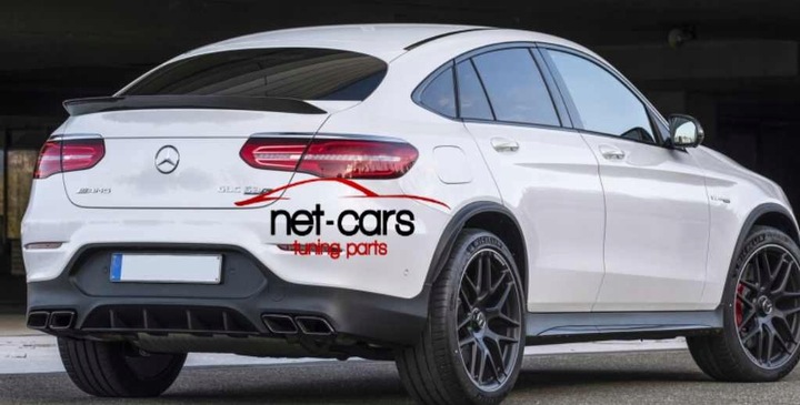 фото №15, Диффузор ko mercedes glc купе c253 -19 amg glc63 b