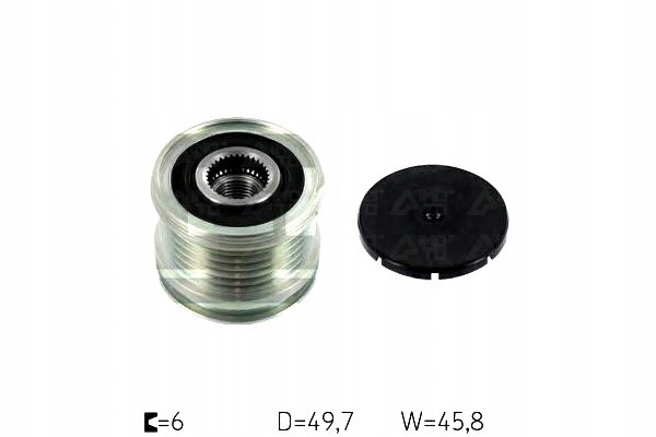 фото №2, Skfvkm 03810 колесо ременное генератора db