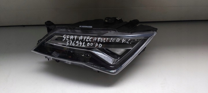фото №1, Seat ateca 576941007d лампа левый перед полный led eu